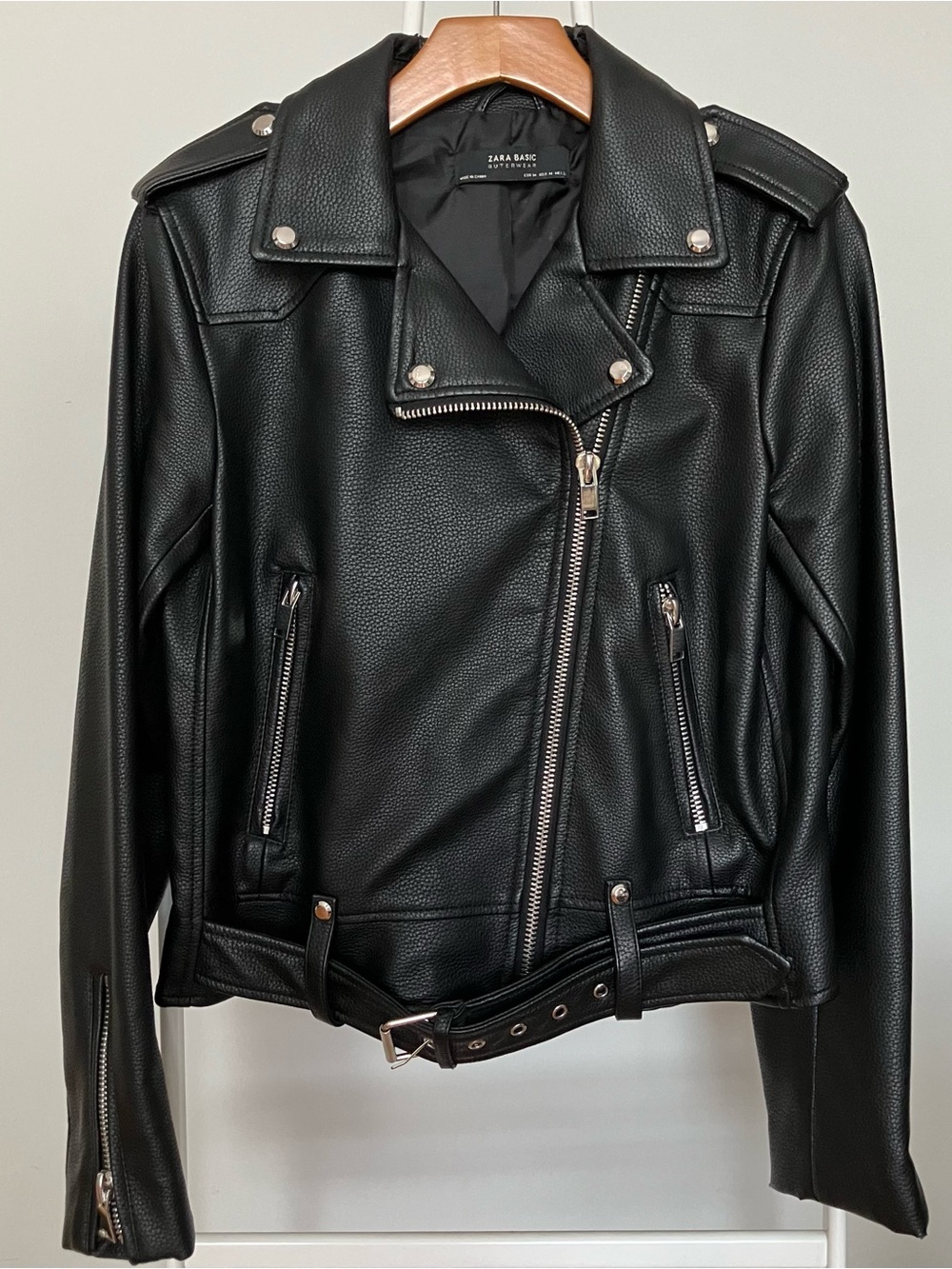 Black Zara jacket